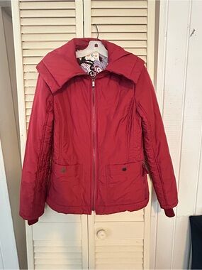 Title Nine Red Packable Women's Puffer Jacket